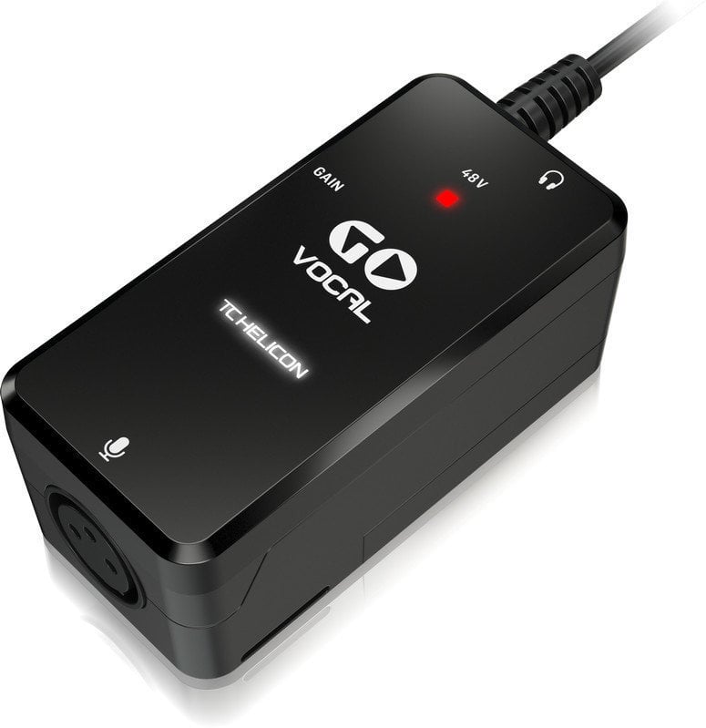 TC Helicon GO Vocal iOS and Android Audio Interface