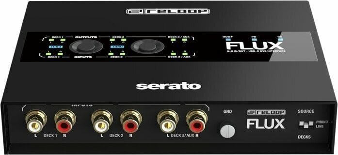 Reloop Flux Serato USB Audio Interface