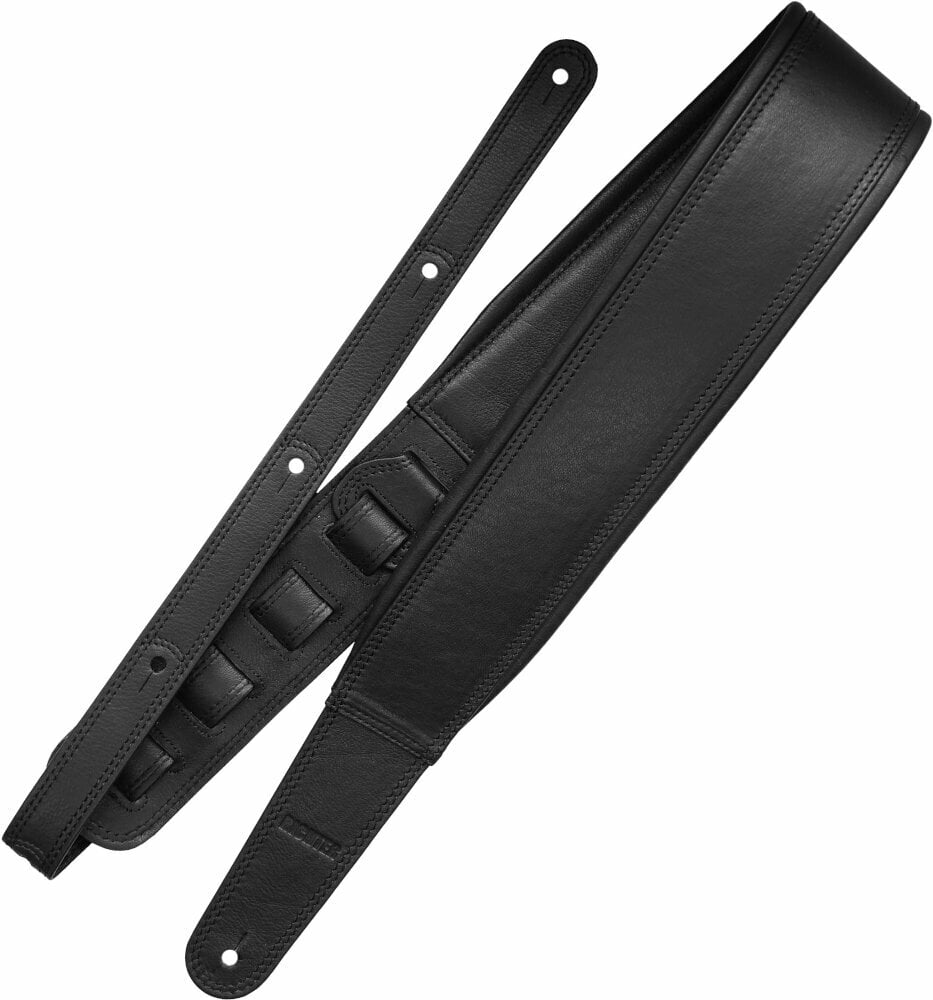 Richter Springbreak I Black Guitar strap Black