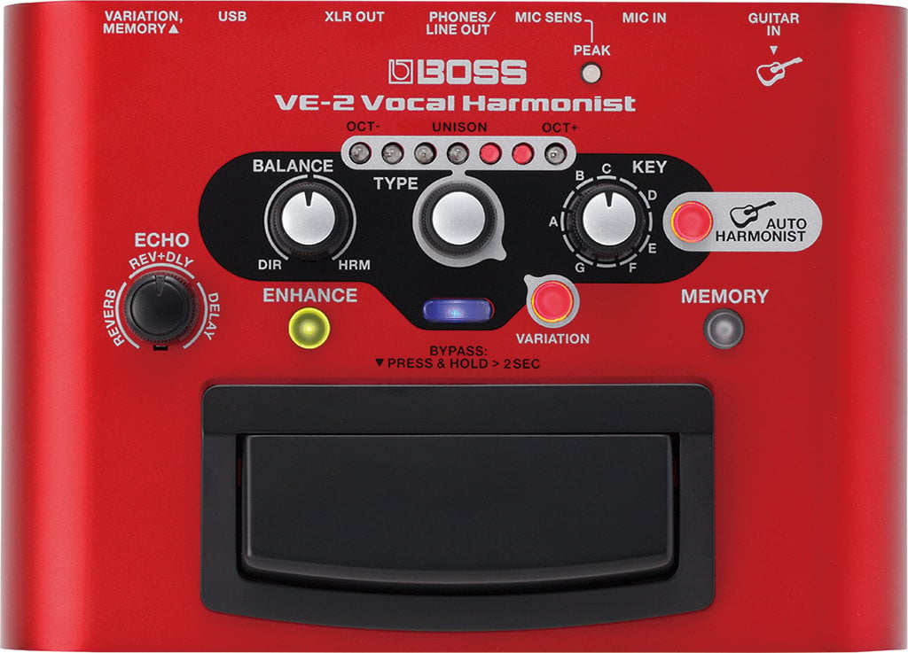 Boss VE-2 Vocal Harmonist Vocal processor
