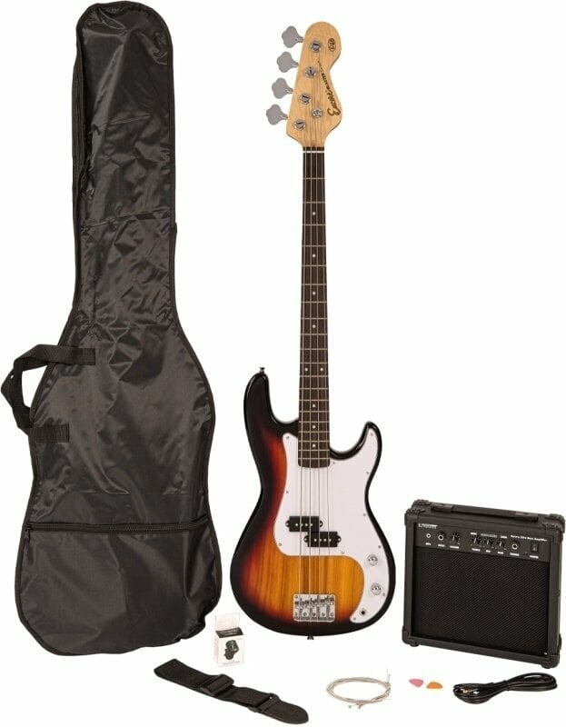 Encore E40 Blaster Pack Sunburst Sunburst 4-string Bassguitar