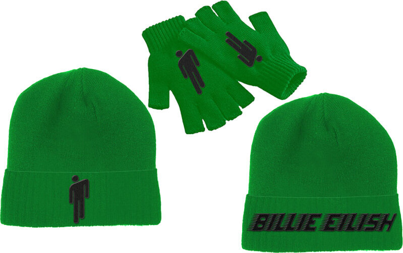 Billie Eilish Hat Logo Set