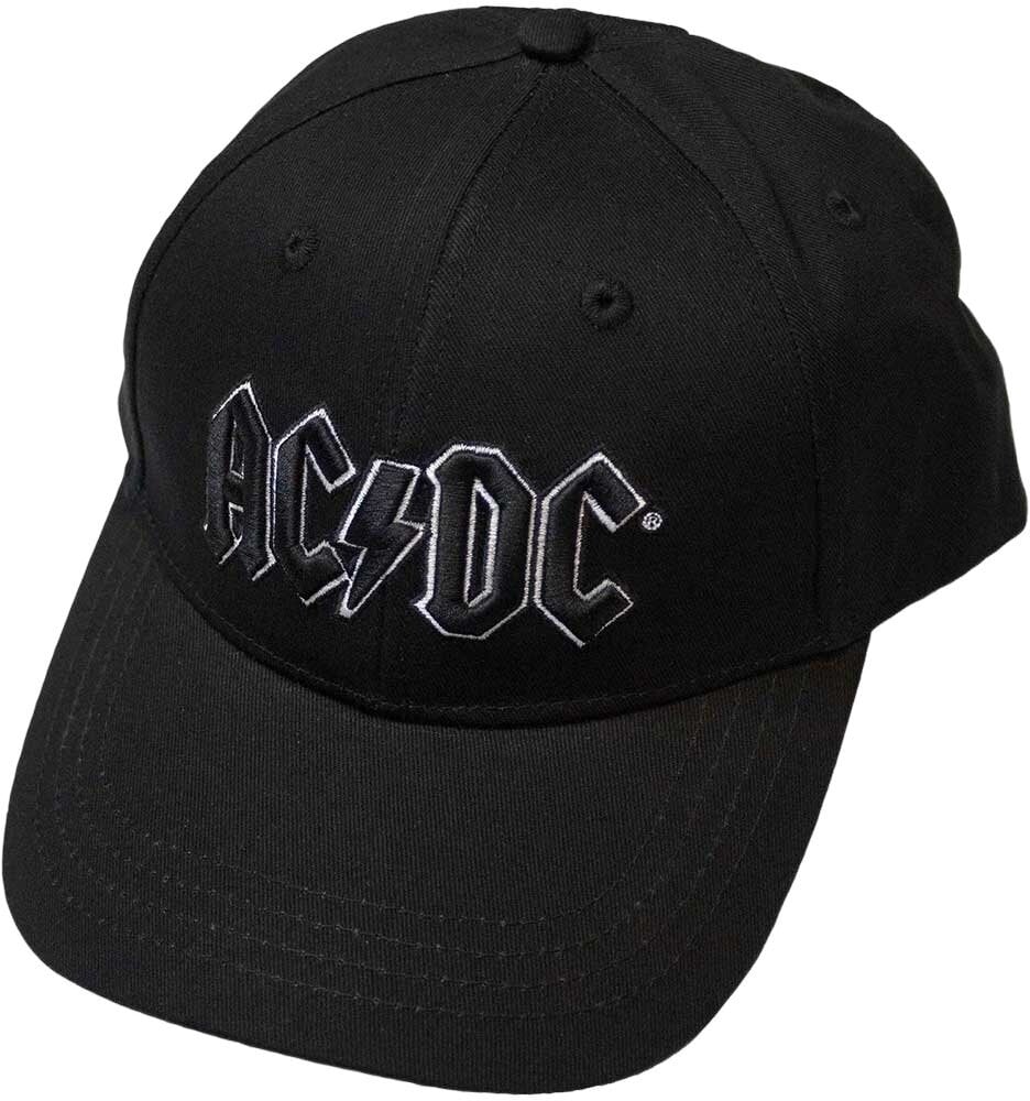 AC/DC Cap Black Logo Black