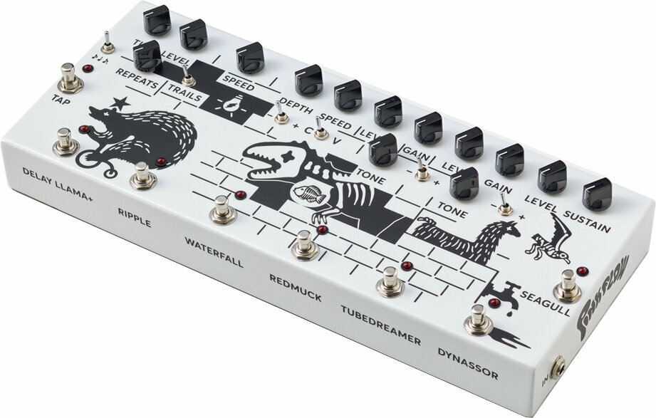 JAM Pedals Pink Flow Guitar Multi-effect