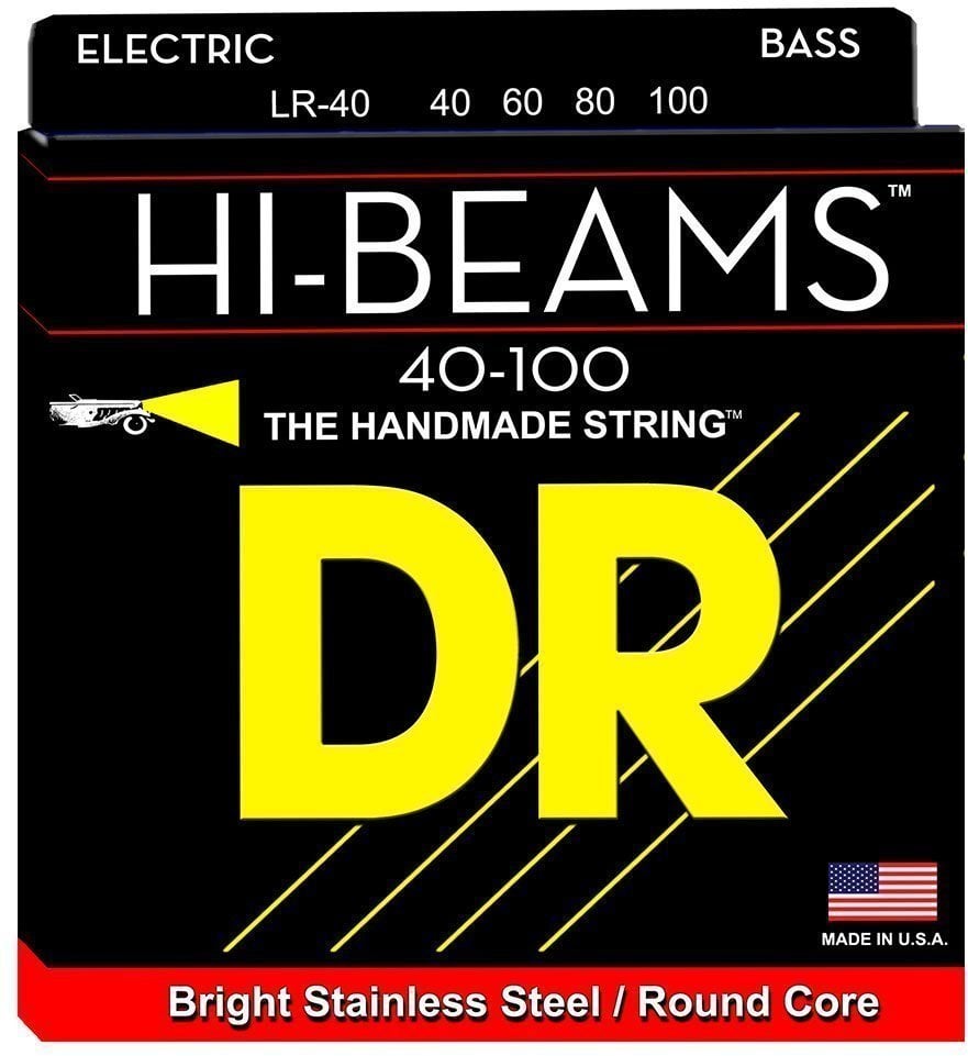 DR Strings LR-40 Bass guitar strings