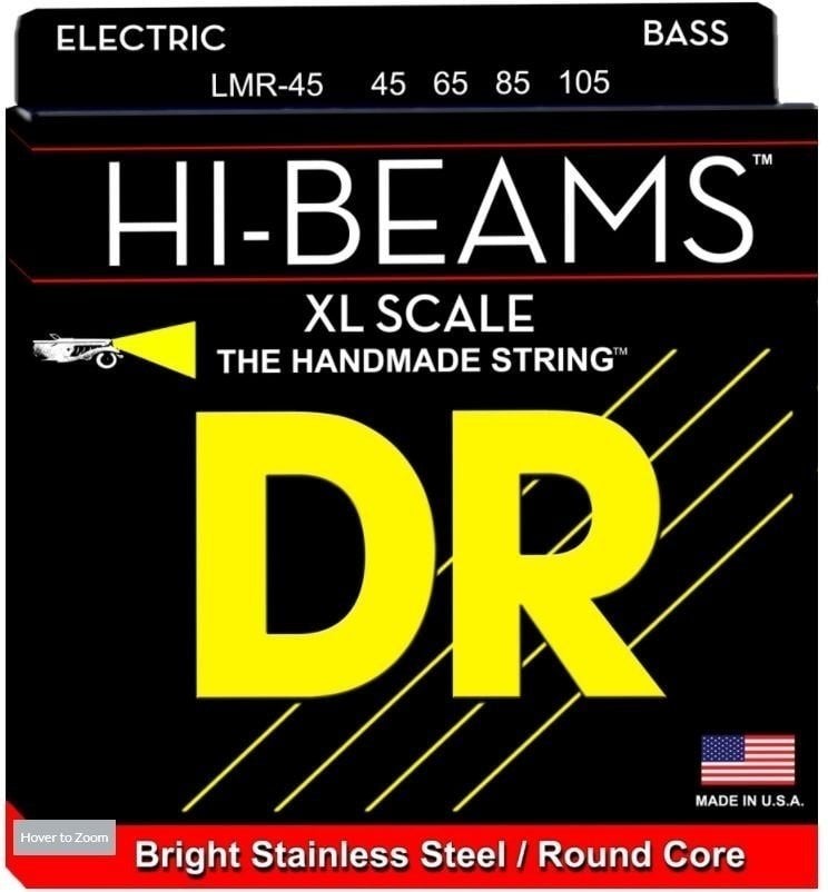 DR Strings LMR-45 Bass guitar strings