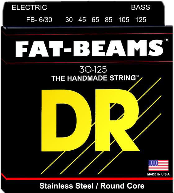 DR Strings Fat Beams FB6-30 Bass guitar strings