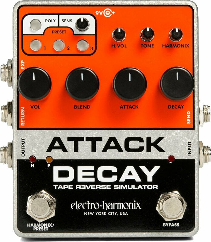 Electro Harmonix Attack Decay Guitar Effect
