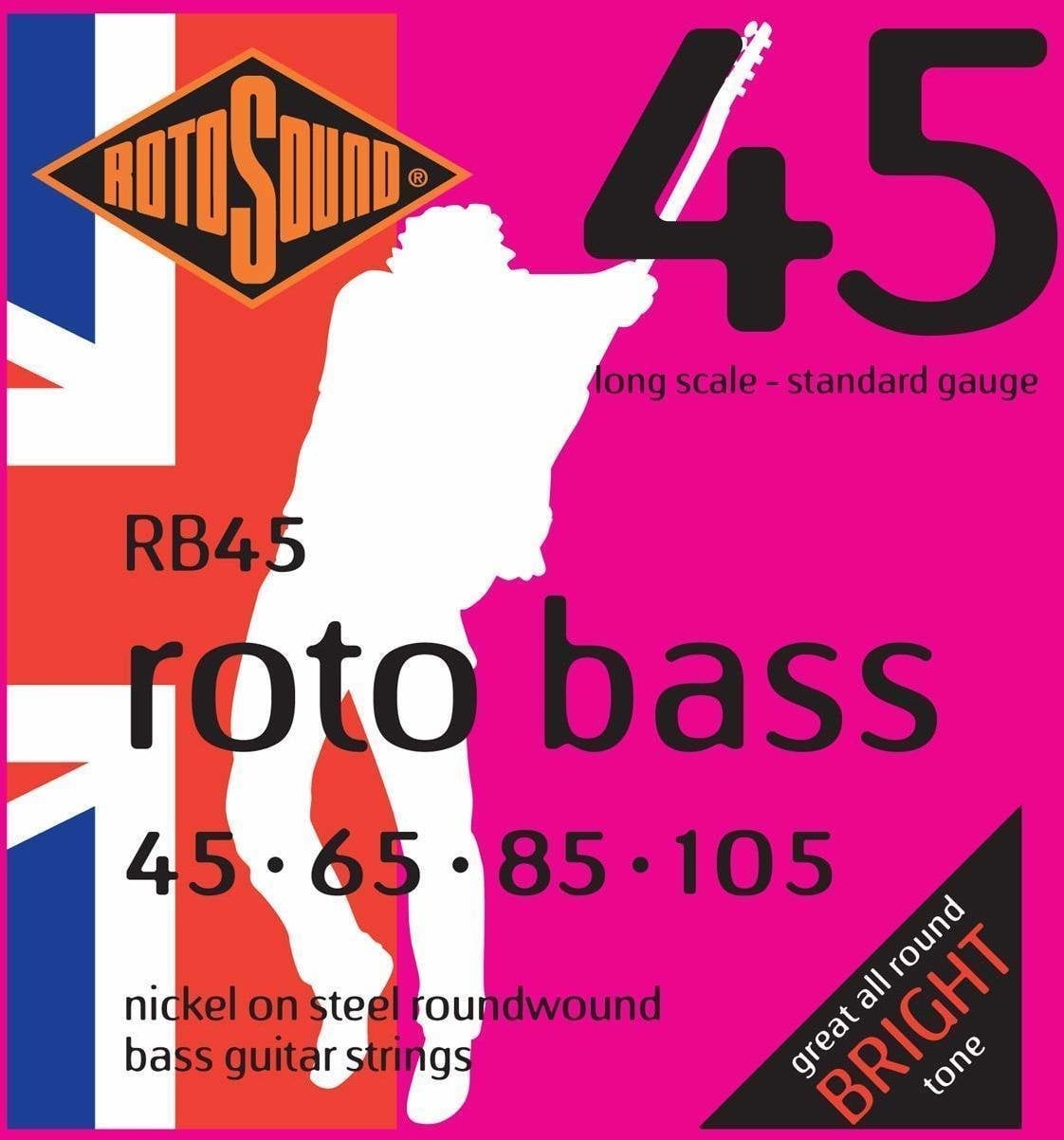 Rotosound RB45 Bass guitar strings