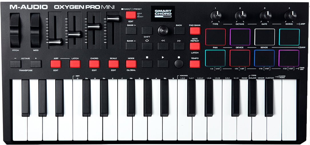 M-Audio Oxygen Pro Mini Master Keyboard