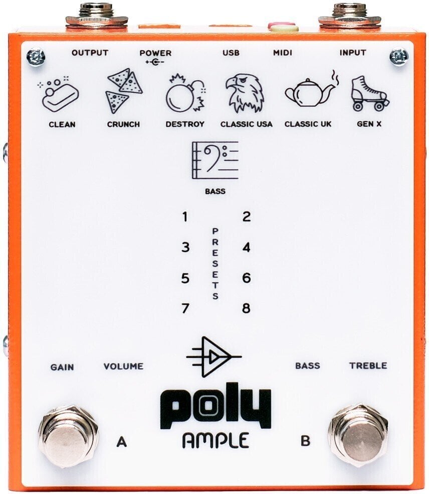 Poly Effects Ample Preamp/Rack Amplifier