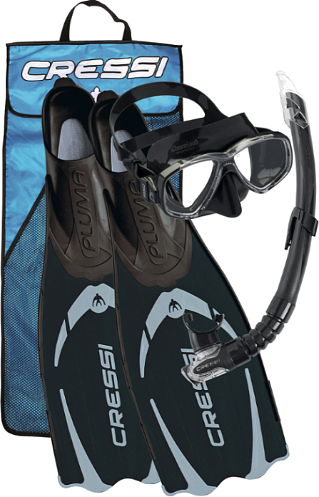 Cressi Pluma Bag Diving set