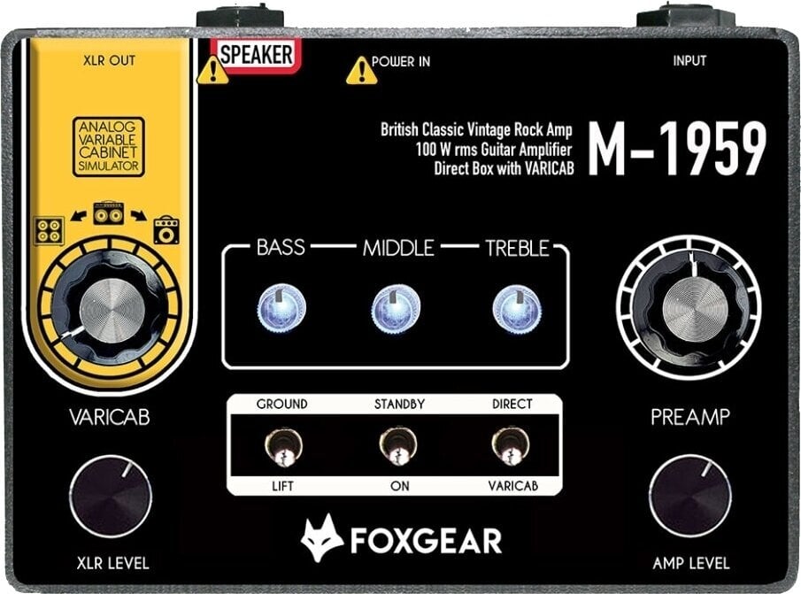 Foxgear M-1959 Solid-State Amplifier