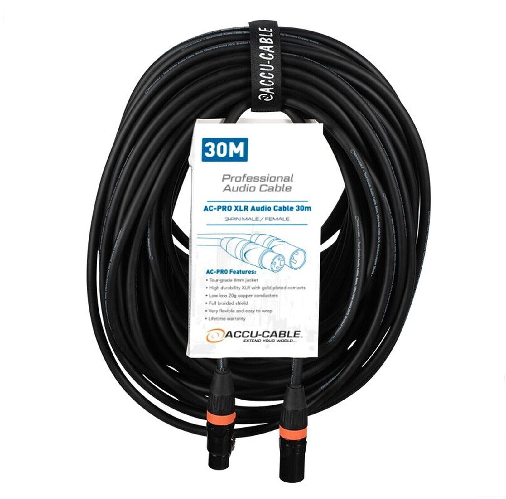 Accu Cable AC-PRO 30 m Microphone Cable
