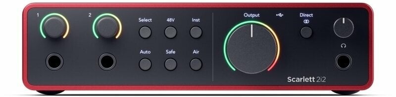 Focusrite Scarlett 2i2 4th Gen USB Audio Interface