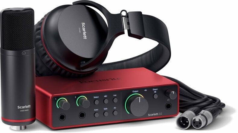 Focusrite Scarlett 2i2 Studio 4th Gen USB Audio Interface