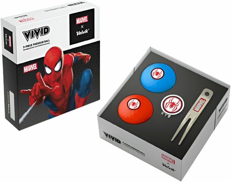 Volvik Marvel Spider Man 2 Golf Balls