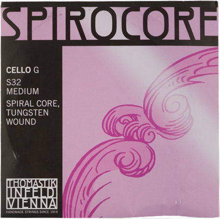 Thomastik Spirocore S32 G Cello 4/4 Medium Cello Strings