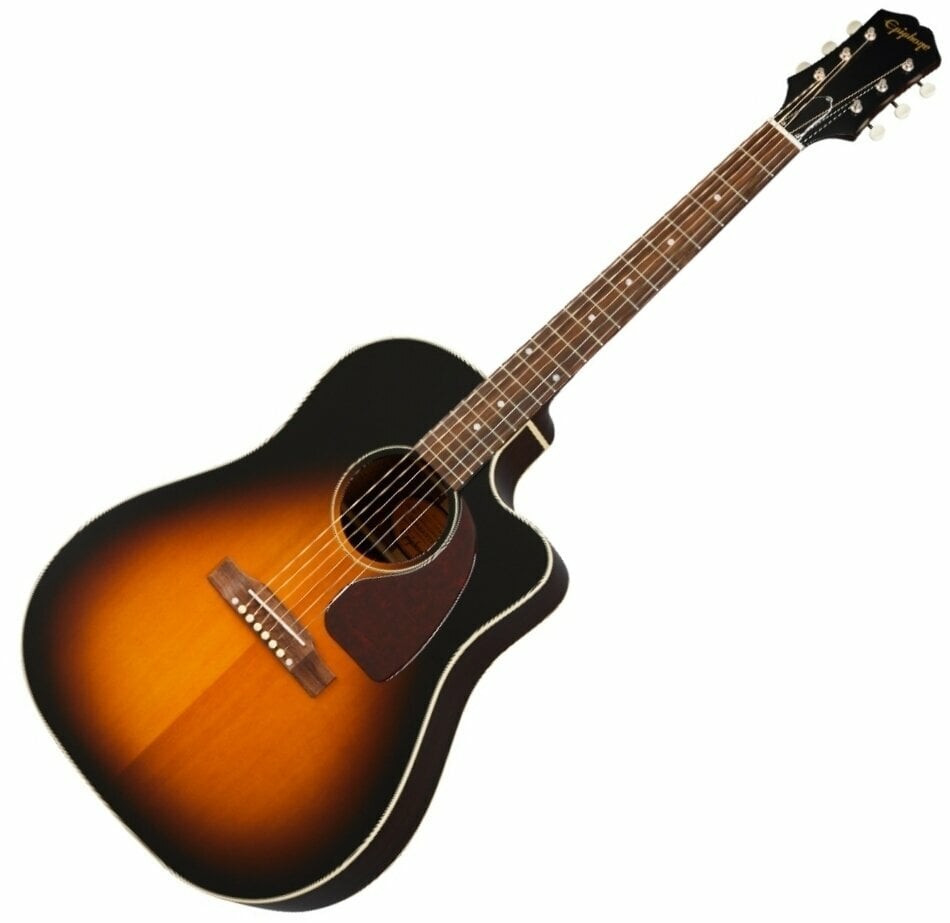 Epiphone J-45 EC Studio Vintage Sunburst electro-acoustic guitar