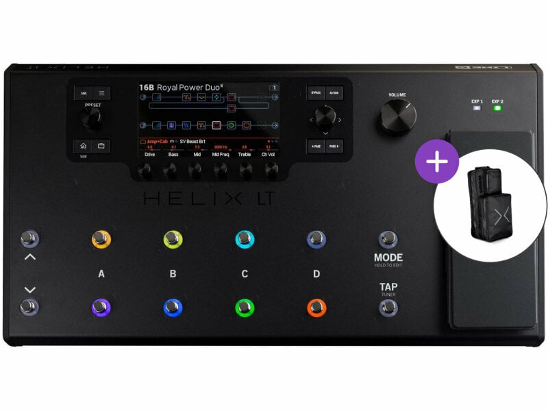Line6 Helix LT SET Guitar Multi-effect