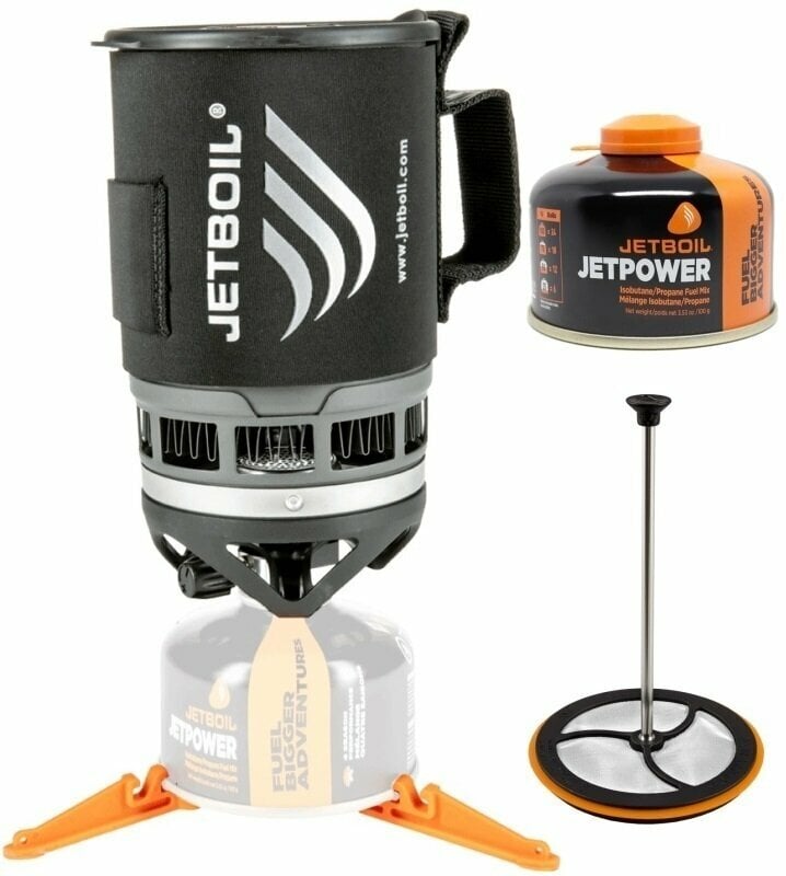 JetBoil Zip Cooking System SET 0,8 L Carbon Stove