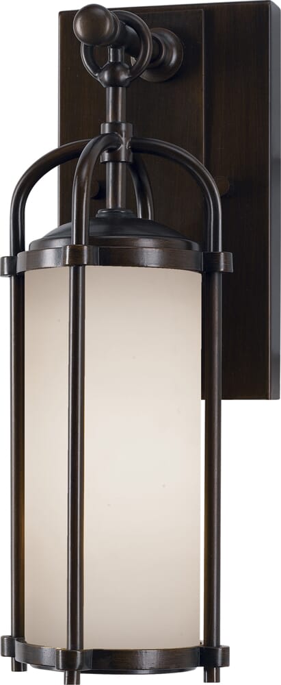 Generation Lighting Dakota 1-Light Outdoor Wall Lantern in Espresso