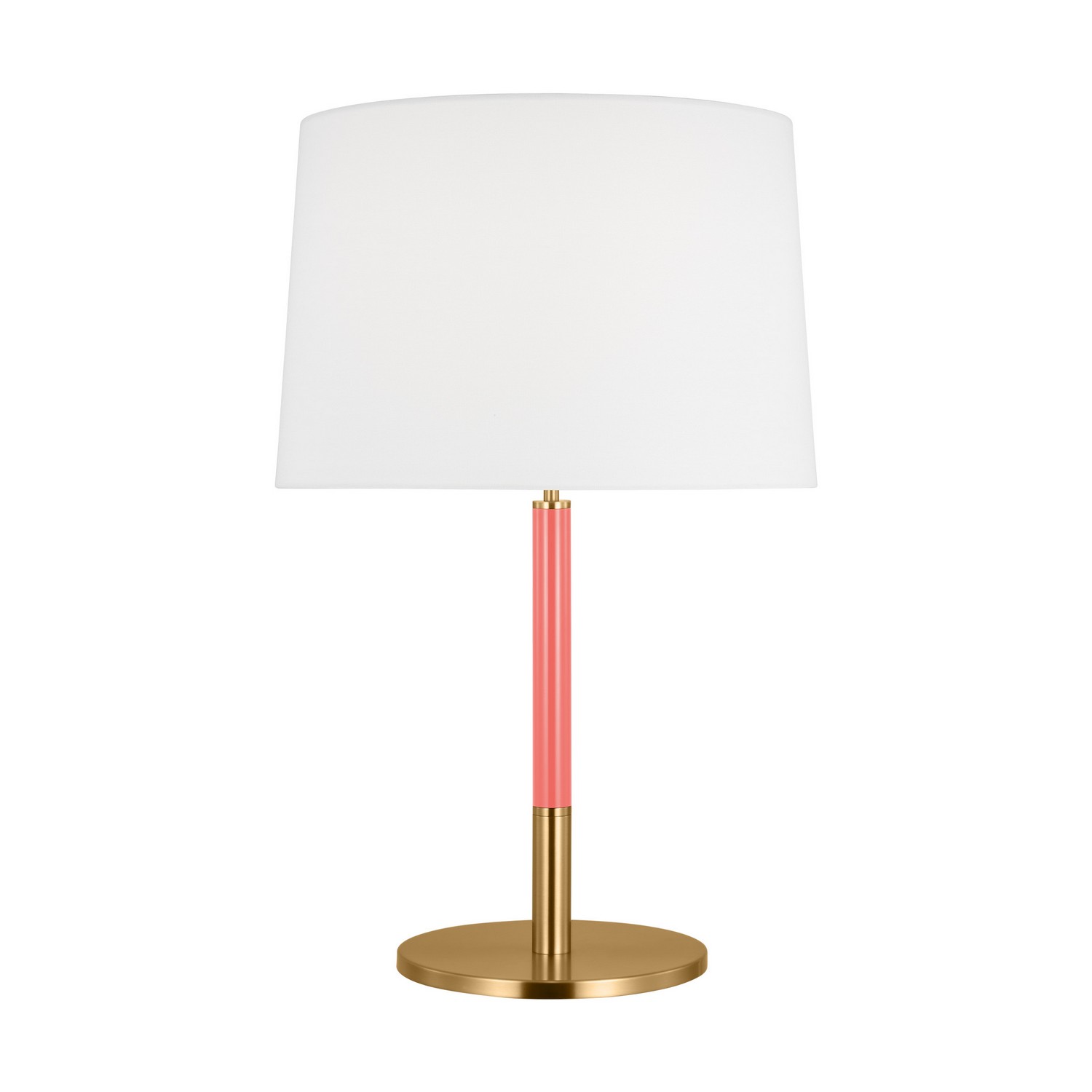 Monroe 1-Light Table Lamp in Burnished Brass