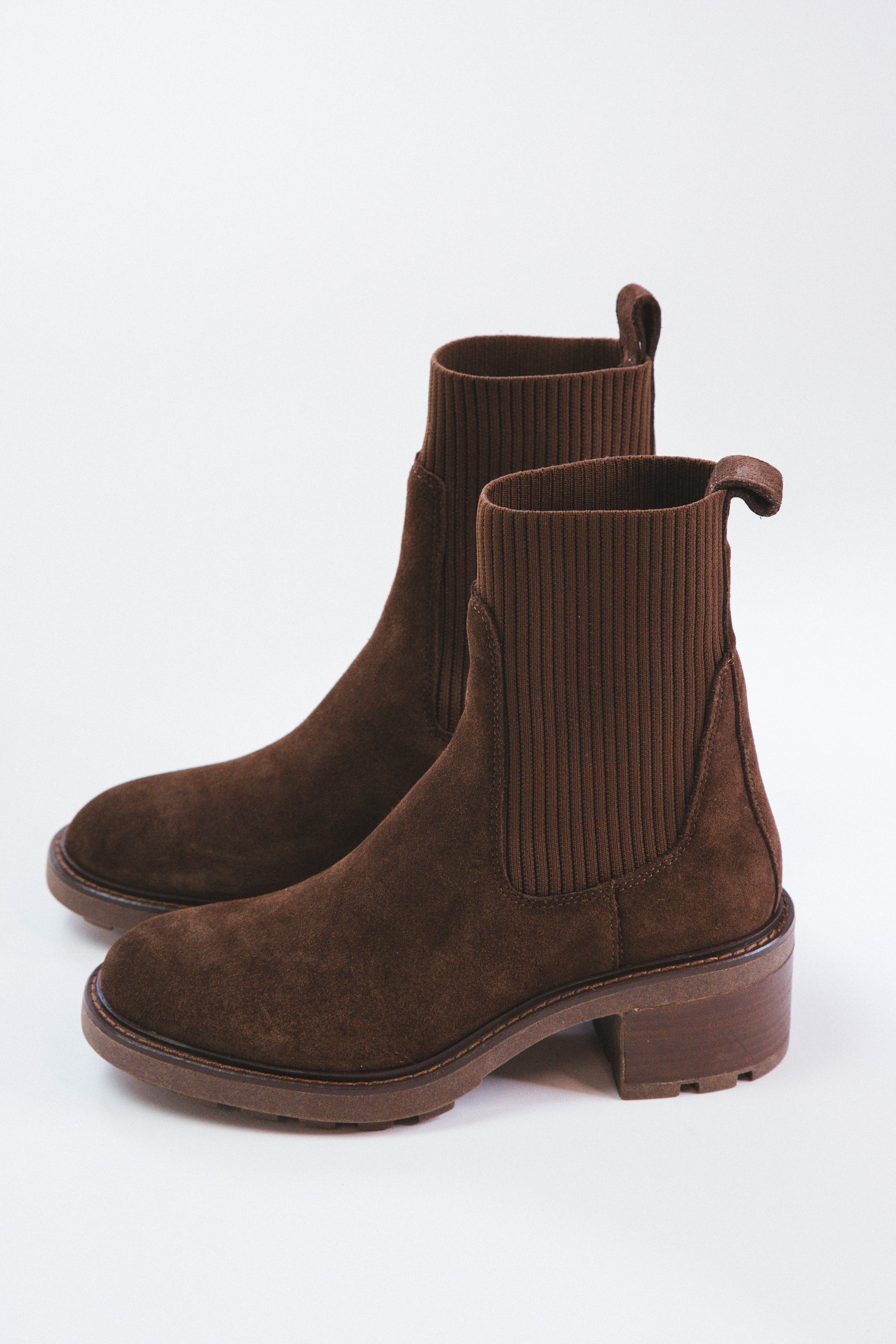Kiley Pull On Chelsea Boot Brown Suede | Steve Madden