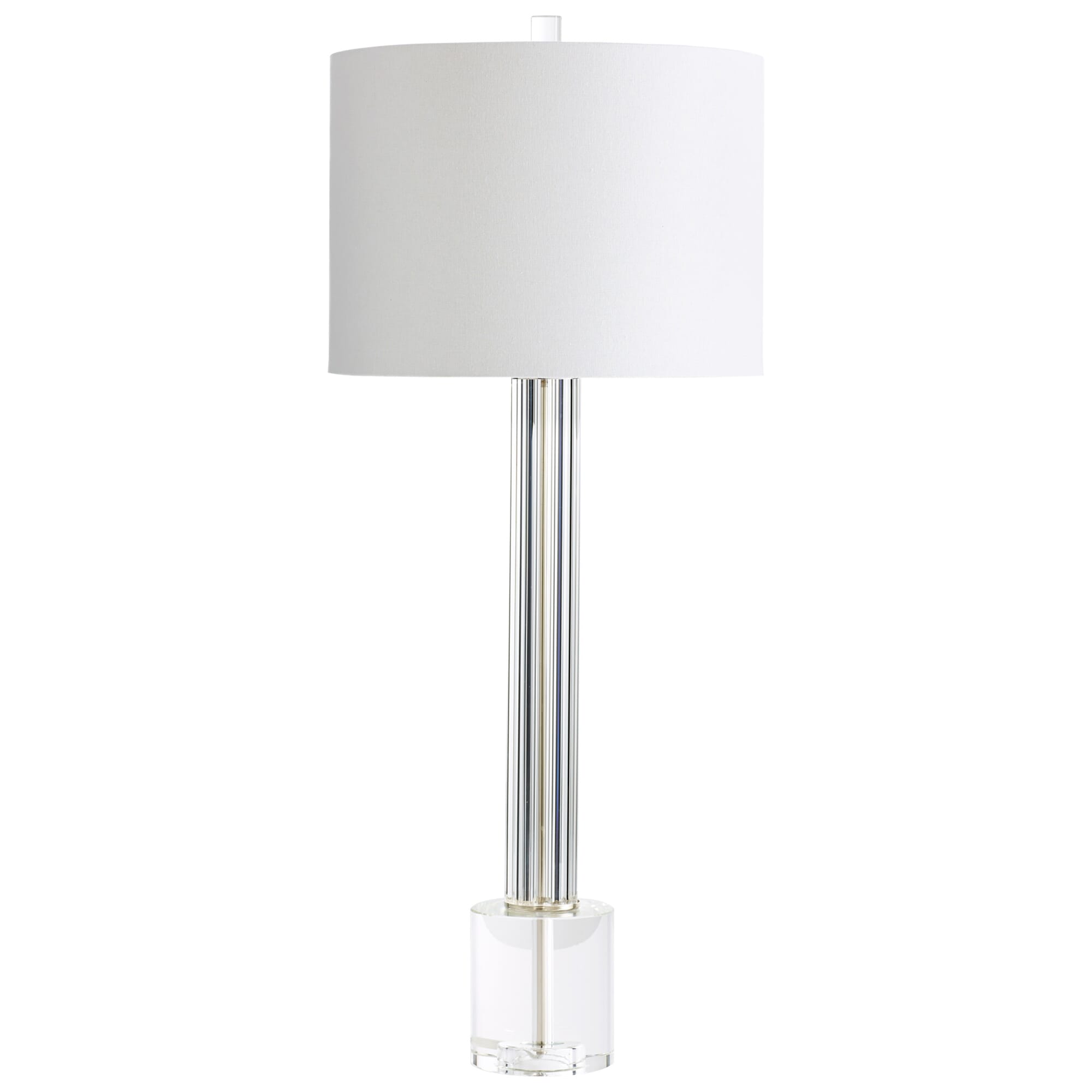 Quantom 33" Table Lamp in Clear