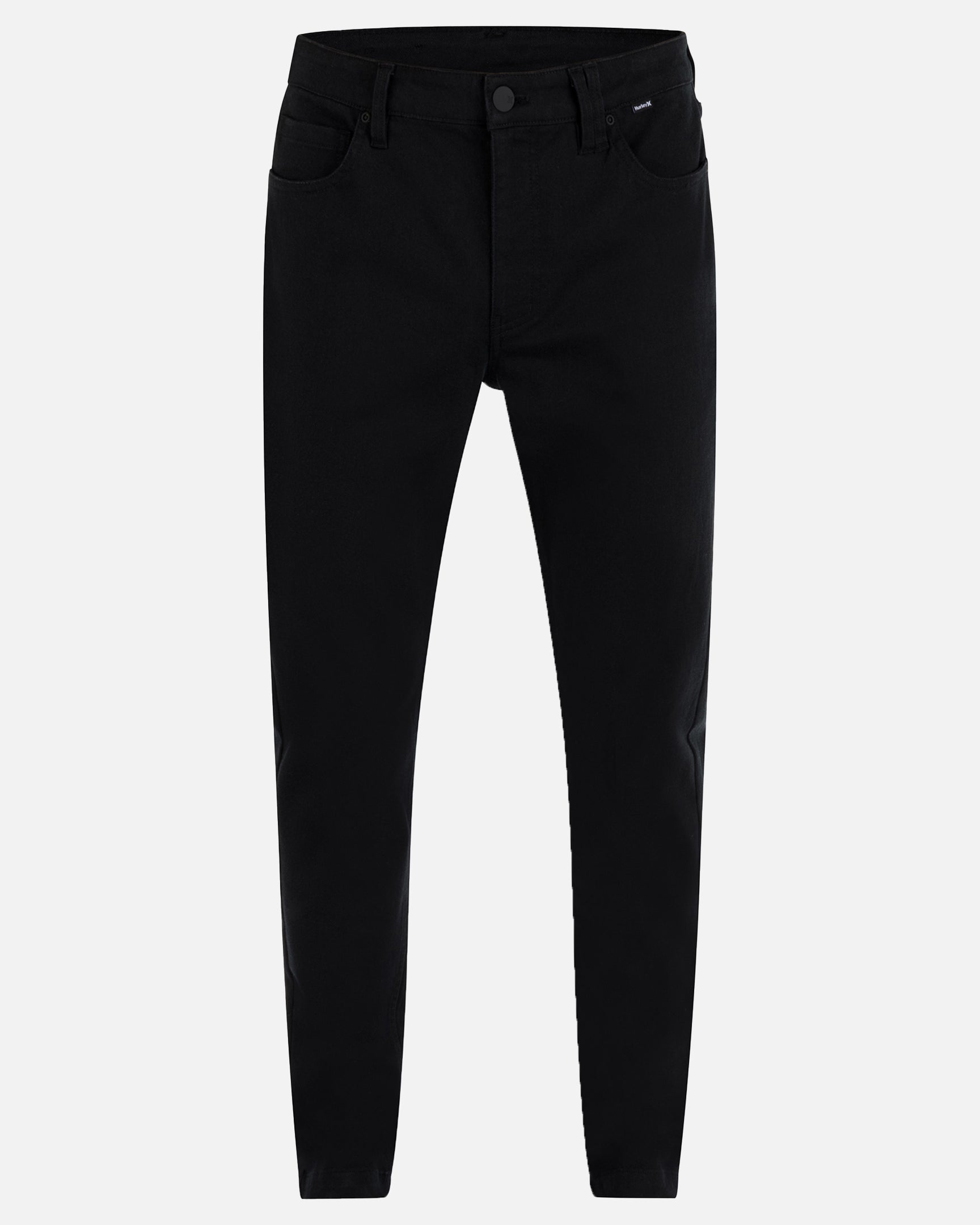 Men's Elliot Worker Slim Stretch Twill Pants in Black, Size 26