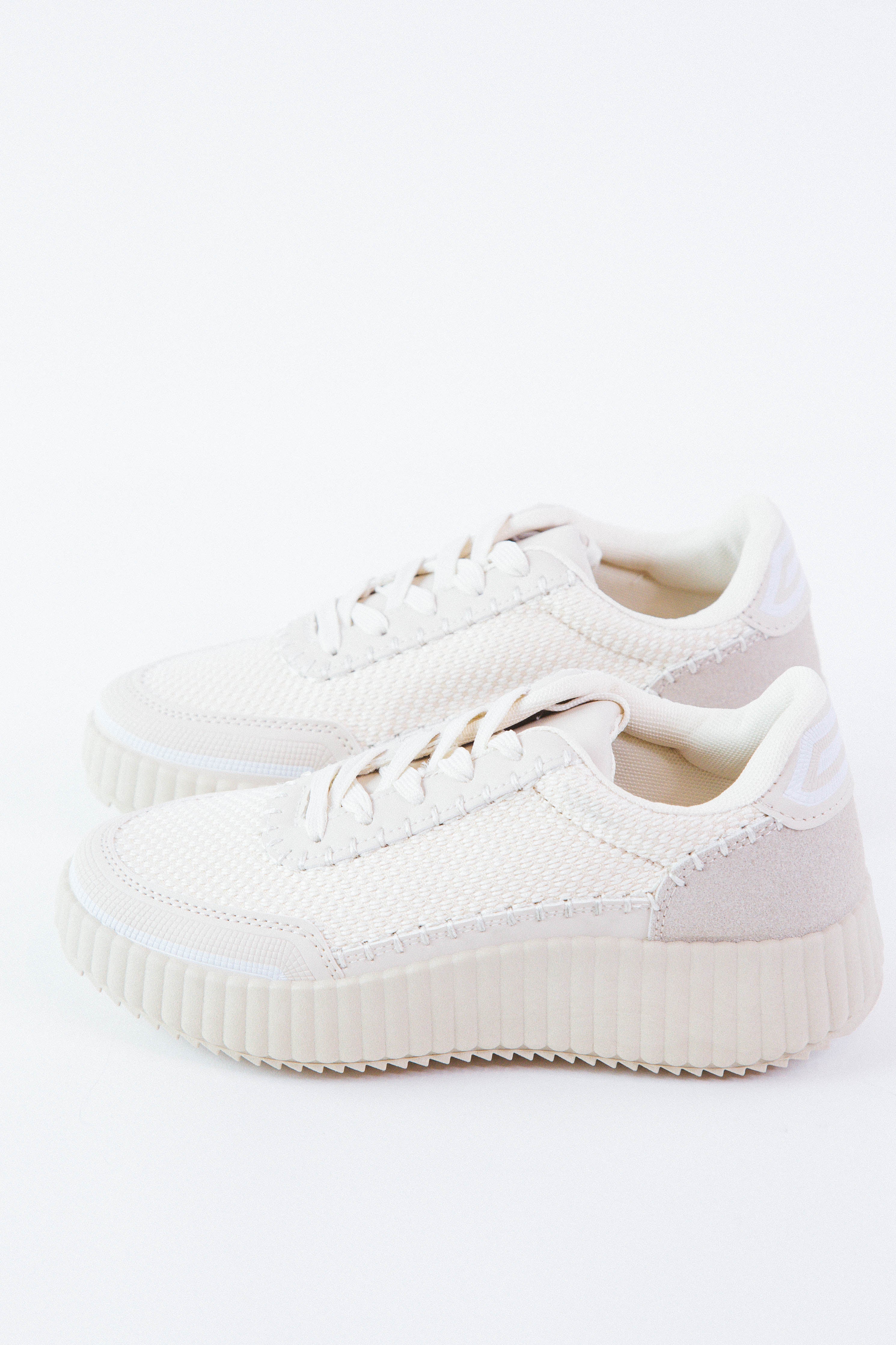 Spirited Mesh Sneaker Cream | Dirty Laundry