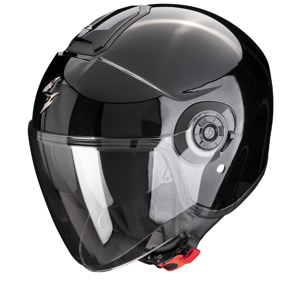 Scorpion Exo-City II Solid Black Jet Helmet Size S