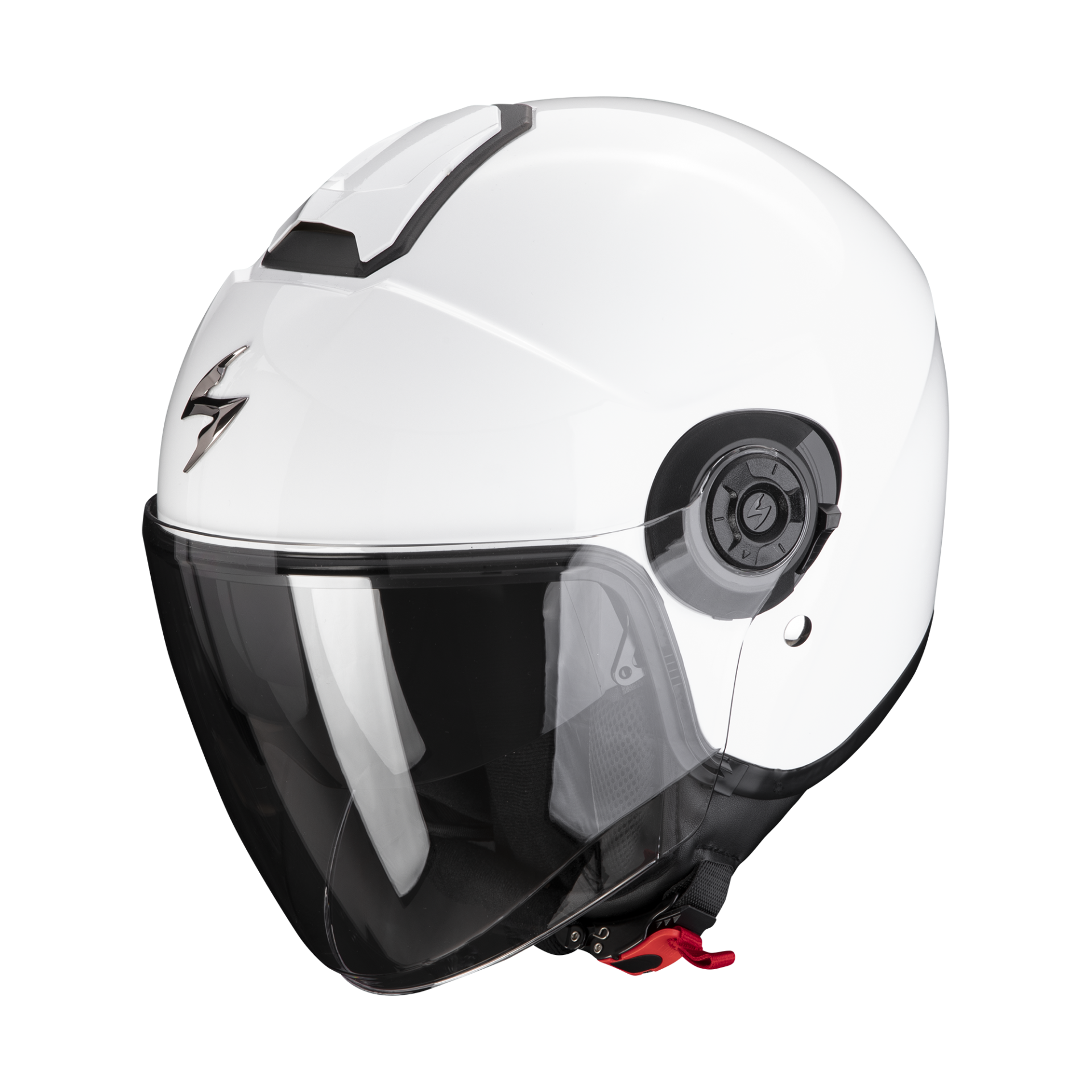 Scorpion Exo-City II Solid White Jet Helmet Size S