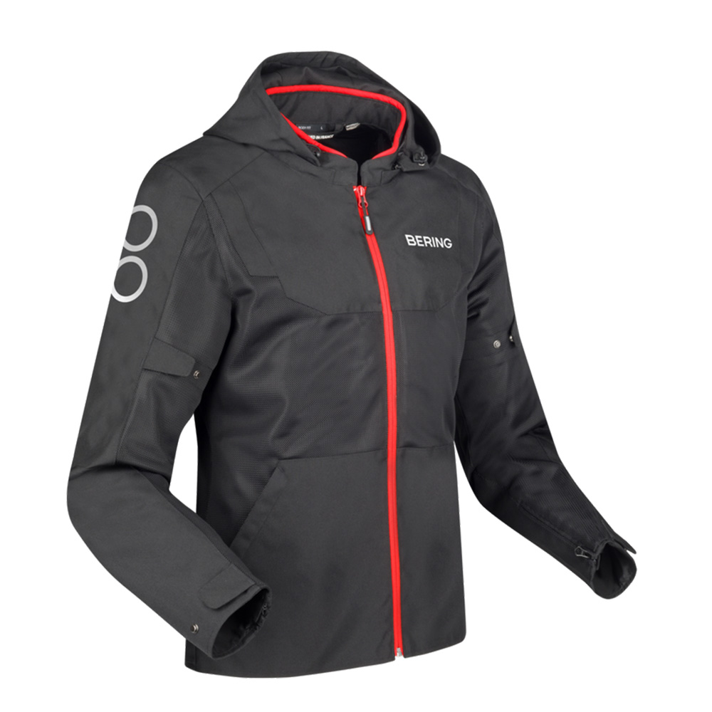Bering Profil Jacket Black Red Size L