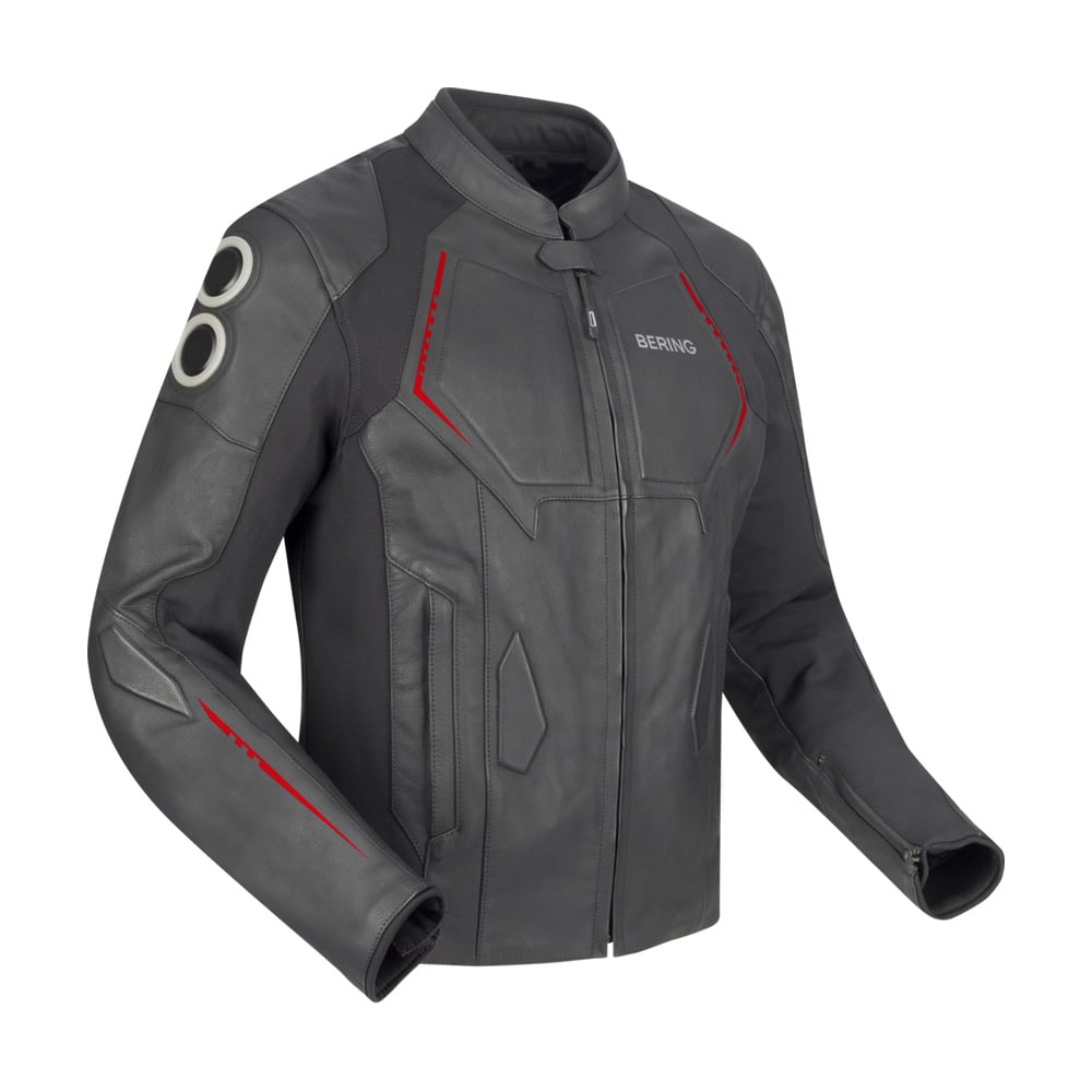 Bering Radial Jacket Black Red Size M