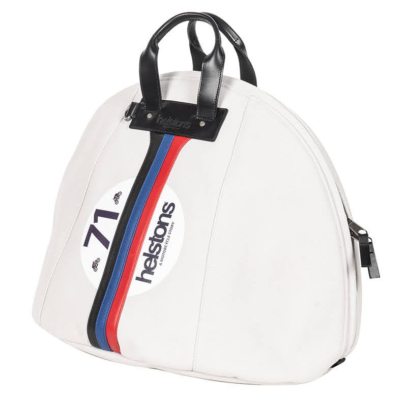 Helstons John Grey Canvas Bag Size