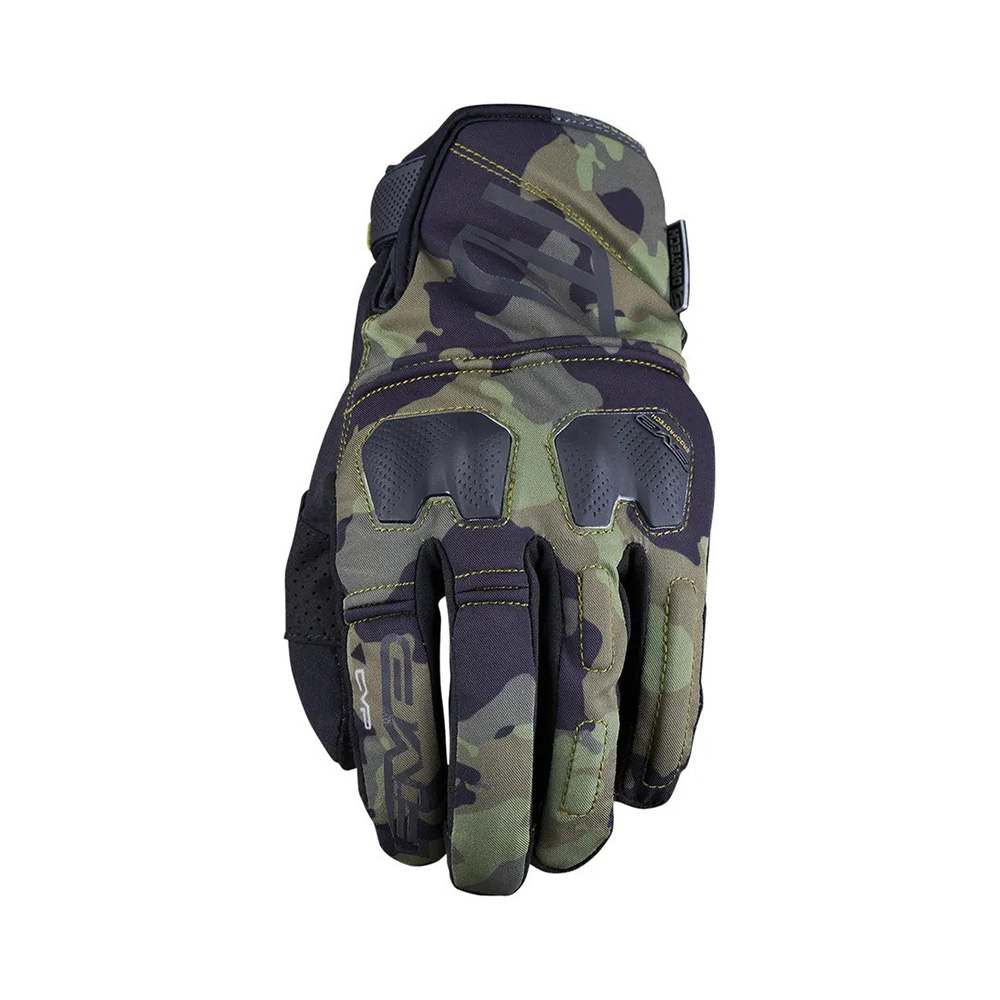Five E-WP Gloves Black Green Size S