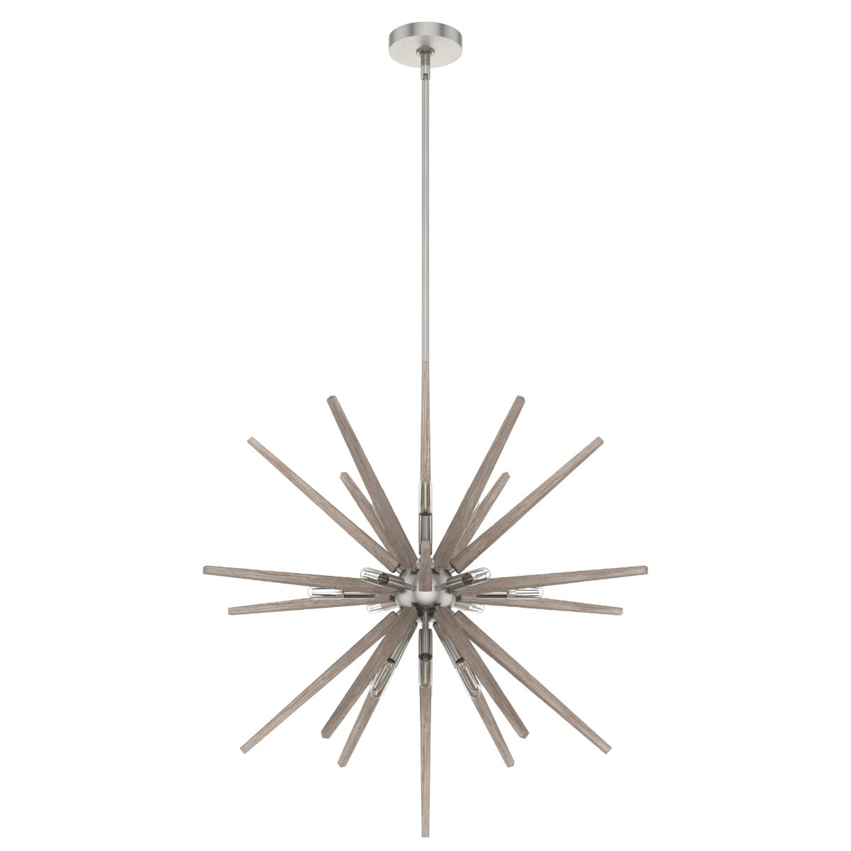 Hunter Jupiter Star Pendant in Brushed Nickel