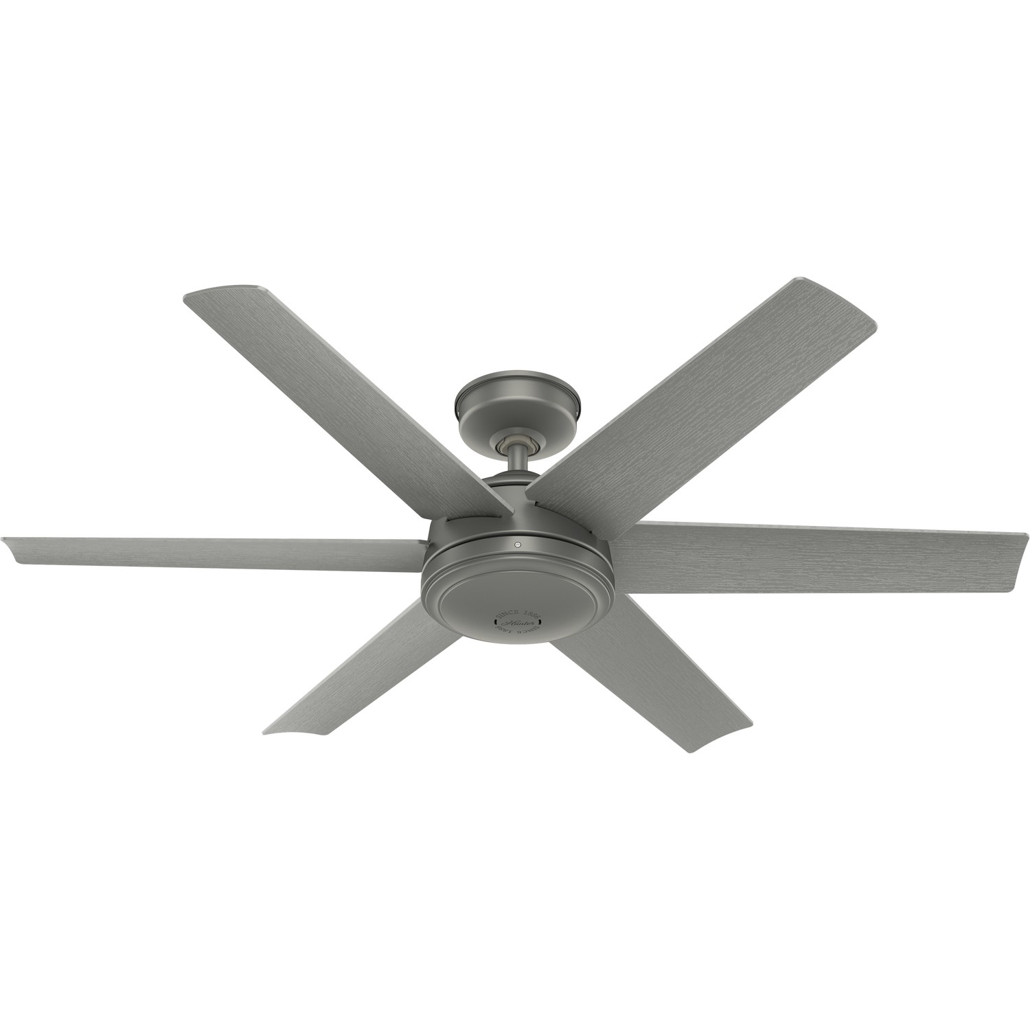 Jetty 52" Ceiling Fan in Matte Silver