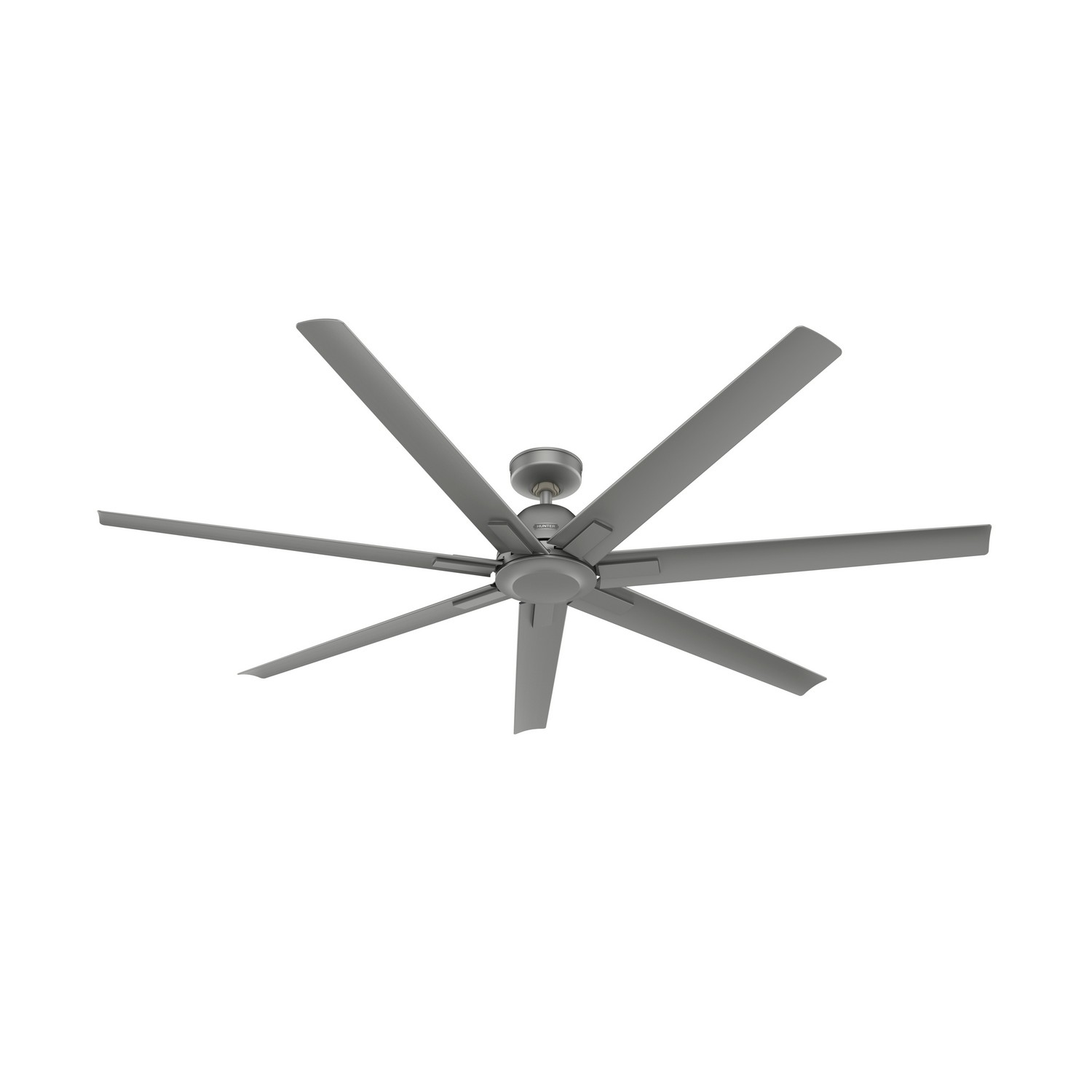 Downtown 72" Ceiling Fan in Matte Silver