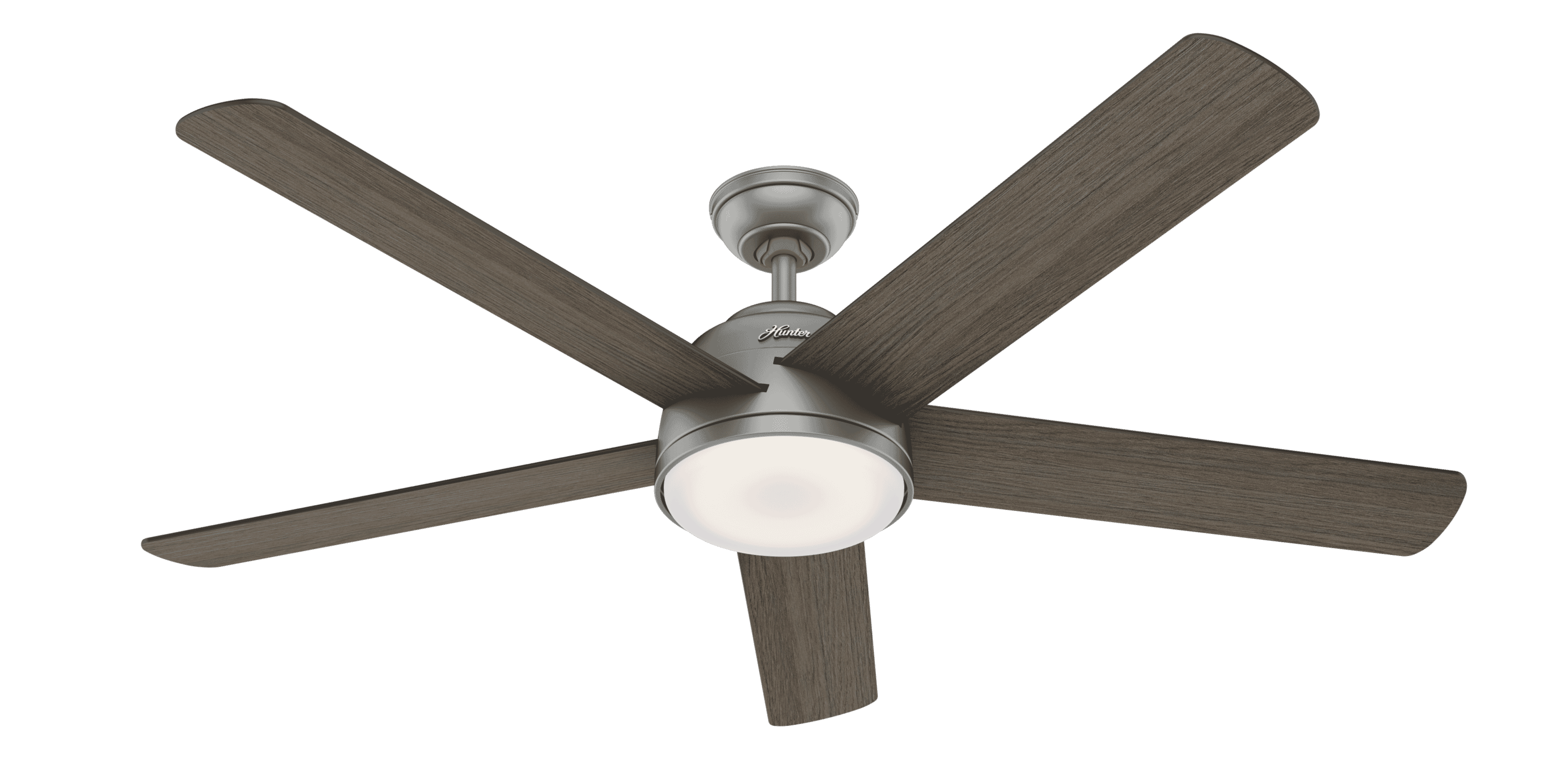 Hunter Romulus 60" Indoor Ceiling Fan in Matte Silver