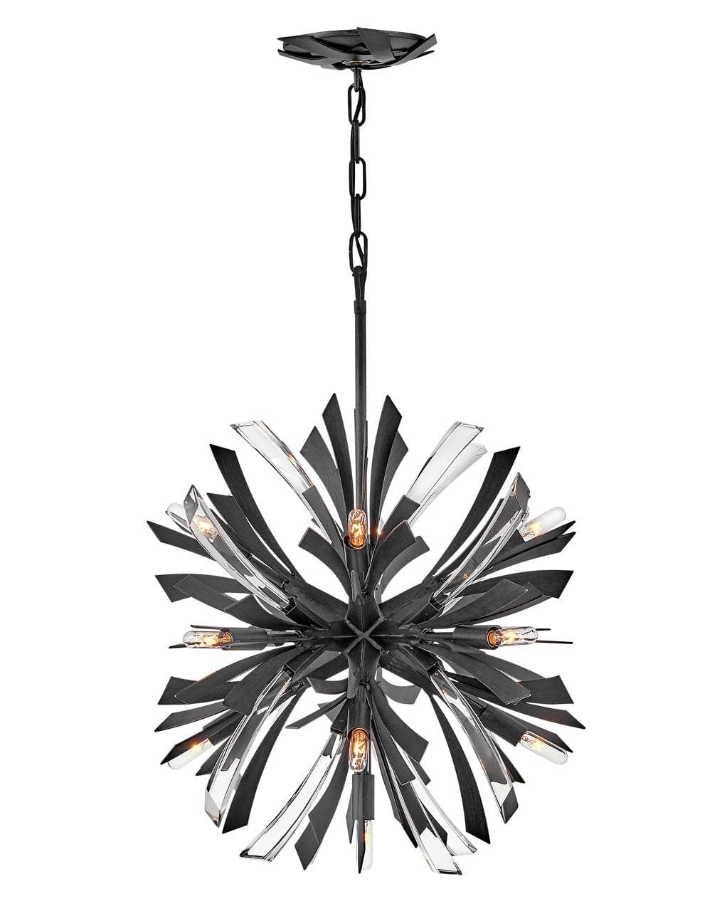 Fredrick Ramond Vida Pendant In Brushed Graphite