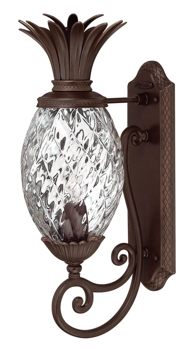 Plantation 1-Light Outdoor Light In Copper Bronze
