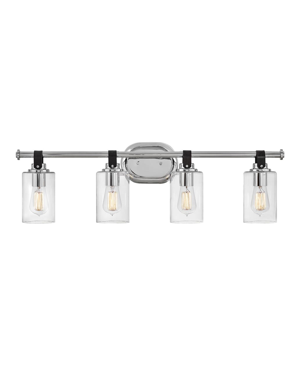Halstead 4-Light Bathroom Vanity Light In Chrome