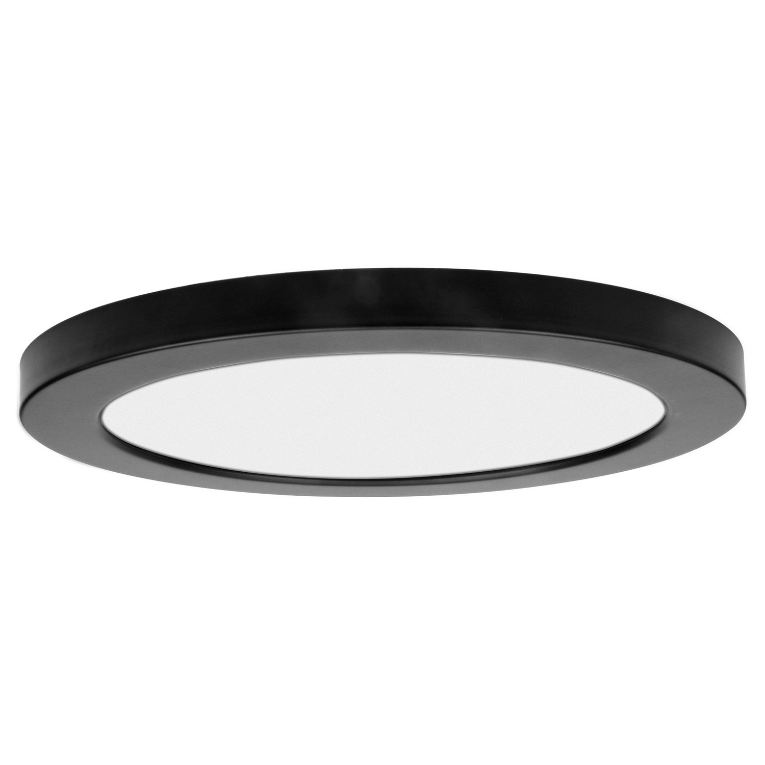 ModPLUS 1-Light LED Flush Mount in Black