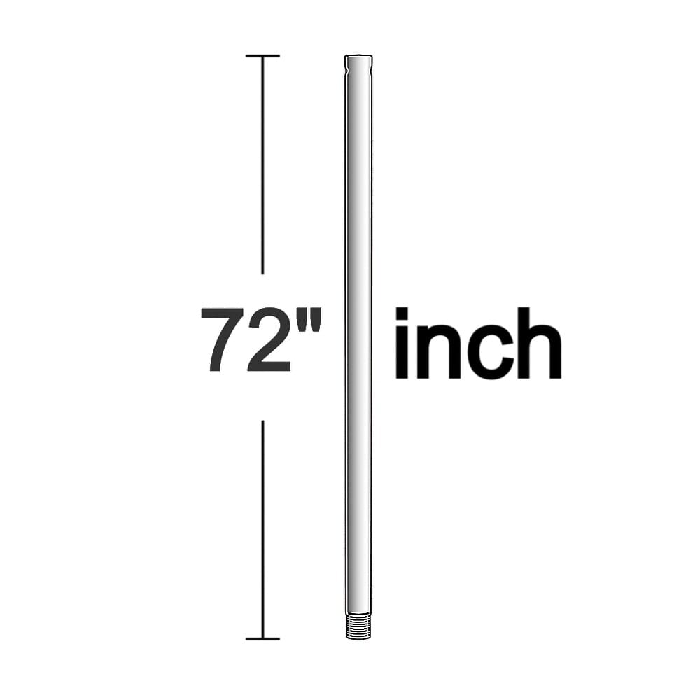 Craftmade 72" Downrod in Titanium - DR72TI