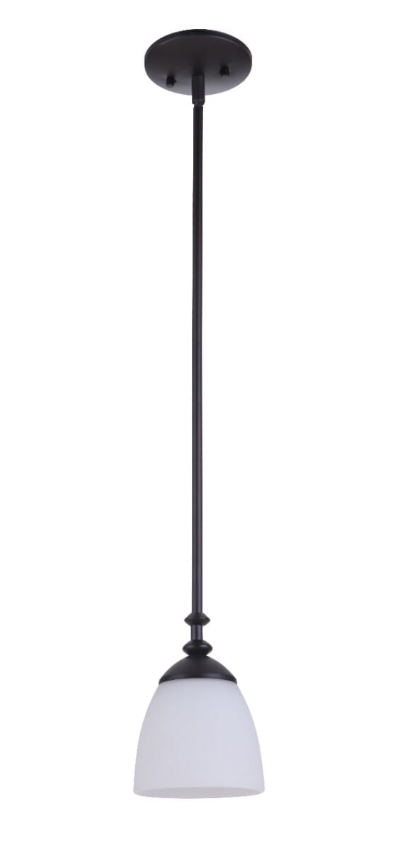 Marlowe Pendant in Flat Black