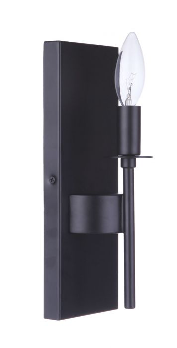 Craftmade Larrson Wall Sconce in Flat Black