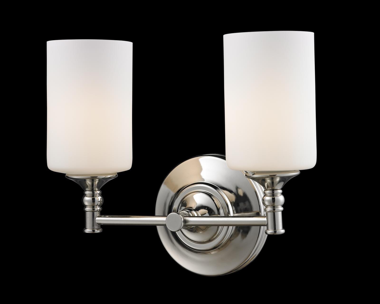 Cannondale 2-Light Bathroom Vanity Light In Chrome