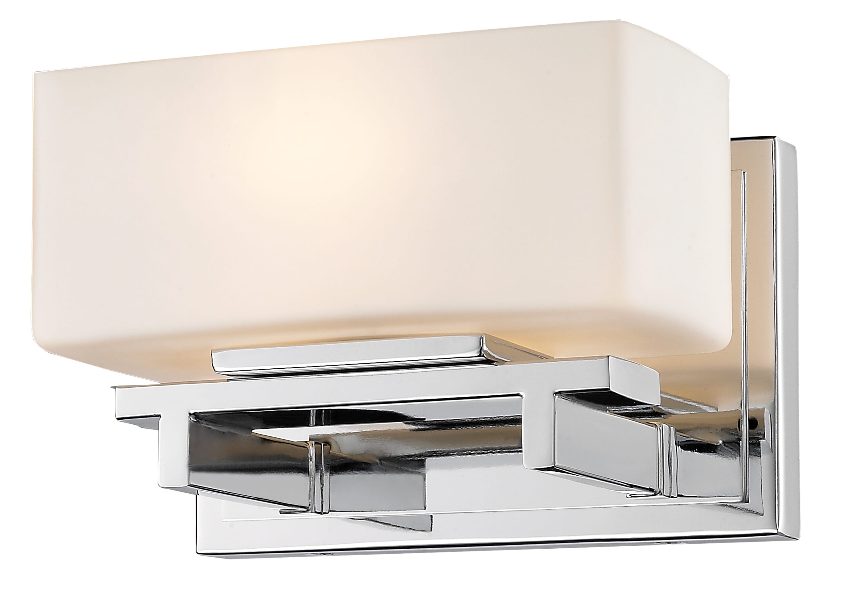 Kaleb 1-Light Wall Sconce In Chrome